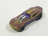 2009 Hot Wheels Color Shifters Nitro Doorslammer Aston Martin Green Purple Die Cast Toy Car Vehicle