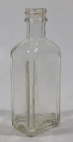 Antique The Singer Manfg Co Sewing Machine Oil 5 1/8" Tall Embossed Lettering Glass Bottle