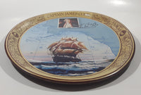 Vintage 1978 Coca Cola Captain James Cook Bicentennial 1778-1978 Oval 10 1/2" x 12 3/4" Metal Beverage Serving Tray