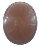 Vintage 1970s Pepsi Cola "Lady Gibson" Oval Brown Border Beverage Metal Serving Tray