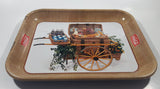 Vintage 1958 Serve Coca-Cola Coke Soda Pop Picnic Basket Food Cart Wagon Beverage Serving Tray