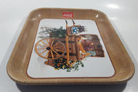 Vintage 1958 Serve Coca-Cola Coke Soda Pop Picnic Basket Food Cart Wagon Beverage Serving Tray