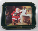 Vintage 1973 Enjoy Coca-Cola Dear Santa Please Pause Here Jimmy 11 x 13 1/2" Beverage Serving Tray