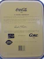 1996 Coca-Cola Dairy Queen A Winning Combination 11 x 13 1/2" Beverage Serving Tray