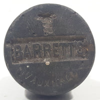 Antique Late 1800s Barrett's Vauxhall Letter Wax Seal Cast Iron Stamp