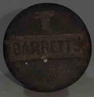 Antique Late 1800s Barrett's Vauxhall Letter Wax Seal Cast Iron Stamp