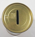 Vintage Old South Golden Select Frozen Orange Juice Can 4 3/4" Tall Metal and Cardboard Coin Bank