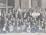 Antique 1909 I.O.F. Independent Order of Foresters High Court of Central Ontario 13th Annual Communication Brampton August 25th 1909 Framed Original Black and White Photo