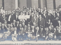 Antique 1909 I.O.F. Independent Order of Foresters High Court of Central Ontario 13th Annual Communication Brampton August 25th 1909 Framed Original Black and White Photo