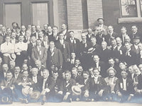 Antique 1909 I.O.F. Independent Order of Foresters High Court of Central Ontario 13th Annual Communication Brampton August 25th 1909 Framed Original Black and White Photo