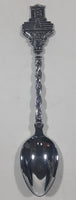 Avala Belgrade Serbia Travel Souvenir Silver Plated Metal Spoon