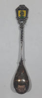 Medan Indonesia Travel Souvenir Silver Plated Metal Spoon