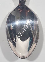 John George 1957 - 1963 Diefenbaker Travel Souvenir Silver Plated Metal Spoon