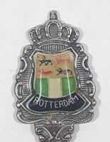 Rotterdam Netherlands Travel Souvenir Silver Plated Metal Spoon