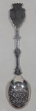 Sweden Maypole Travel Souvenir Silver Plated Metal Spoon