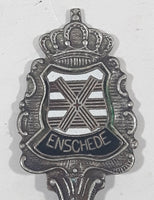 Enschede Netherlands Souvenir Silver Plated Metal Spoon