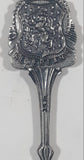 Heerenveen Netherlands Souvenir Silver Plated Metal Spoon