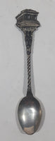 Athens Greece Parthenon Silver Plated Metal Spoon