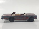 Vintage 1970 Hot Wheels Cruiser Spectraflame Dark Red Die Cast Toy Car Vehicle Red Lines