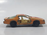 Vintage Yatming No. 1086 1983 Chevy Camaro Z28 Yellow Die Cast Toy Car Vehicle Busted Up