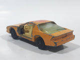 Vintage Yatming No. 1086 1983 Chevy Camaro Z28 Yellow Die Cast Toy Car Vehicle Busted Up