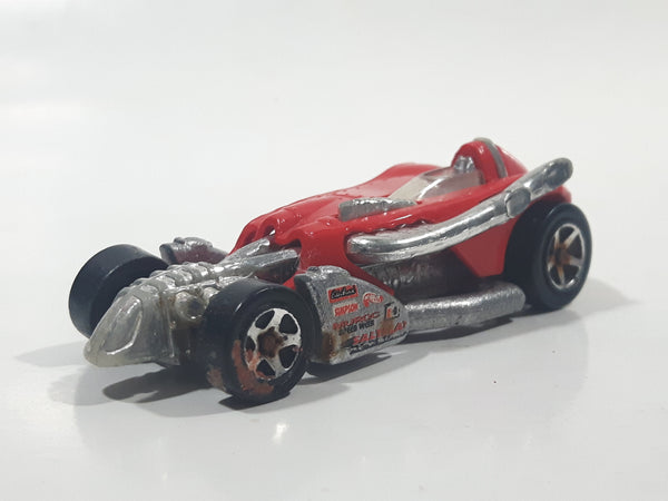 2001 McDonald's Hot Wheels Salt Flat Racer Red Die Cast Toy Car Vehicle