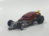 2011 Hot Wheels HW Video Game Heroes Surf Crate Metallic Red Die Cast Toy Car Vehicle