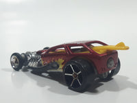 2011 Hot Wheels HW Video Game Heroes Surf Crate Metallic Red Die Cast Toy Car Vehicle