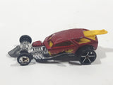 2011 Hot Wheels HW Video Game Heroes Surf Crate Metallic Red Die Cast Toy Car Vehicle