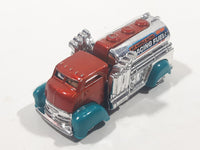 2022 Hot Wheels HW Metro Fast Gassin Fuel Truck Metallic Orange with Chrome Tank Die Cast Toy Car Vehicle