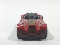 2016 Hot Wheels Ultimate Spider-Man vs The Sinister 6 Ettorium Kraven Metallic Burnt Orange Die Cast Toy Car Vehicle