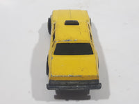 Vintage 1982 Hot Wheels Taxi Yellow Die Cast Toy Car Vehicle