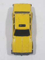 Vintage 1982 Hot Wheels Taxi Yellow Die Cast Toy Car Vehicle