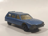 Vintage 1979 Lesney Matchbox Superfast No. 12 Citroen CX Blue Die Cast Toy Car Vehicle with Opening Rear Door