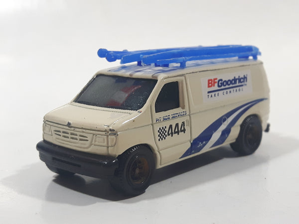 2007 Matchbox Garage Works Ford Panel Van BF Goodrich White Die Cast Car Vehicle