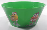 2022 Mars M & M's 5 1/2" Wide Green Plastic Bowl