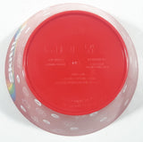 2022 Mars Skittles 5 1/2" Wide Red Plastic Bowl