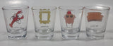 Friends Television Series 2 3/8" Tall Shooter Shot Glass Set of 4