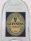 Guinness Extra Stout 11 3/4" Flat Aqua Glass Beer Bottle Wall Hanging