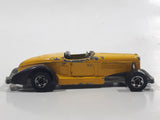 1981 Hot Wheels Repaints Auburn 852 Yellow Die Cast Toy Car Vehicle