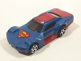 2016 McDonald's Hot Wheels DC Comics Superman Plastic Pull Back Toy Car Vehicle