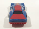 2016 McDonald's Hot Wheels DC Comics Superman Plastic Pull Back Toy Car Vehicle