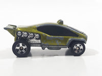 1999 Hot Wheels Trail Runner Lime Green Die Cast Toy Car Vehicle McDonald's Happy Meal 15/16