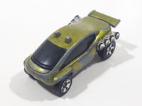 1999 Hot Wheels Trail Runner Lime Green Die Cast Toy Car Vehicle McDonald's Happy Meal 15/16