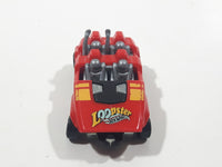 2015 Hot Wheels HW City: Surf Patrol Loopster "Hands Up" Red Die Cast Toy Car Vehicle