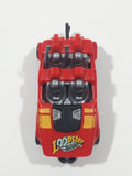 2015 Hot Wheels HW City: Surf Patrol Loopster "Hands Up" Red Die Cast Toy Car Vehicle