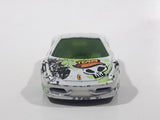 2013 Hot Wheels HW Stunt: HW Drift Race Ferrari 458 Italia White Die Cast Toy Car Vehicle