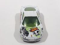 2013 Hot Wheels HW Stunt: HW Drift Race Ferrari 458 Italia White Die Cast Toy Car Vehicle