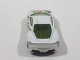 2013 Hot Wheels HW Stunt: HW Drift Race Ferrari 458 Italia White Die Cast Toy Car Vehicle