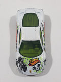 2013 Hot Wheels HW Stunt: HW Drift Race Ferrari 458 Italia White Die Cast Toy Car Vehicle